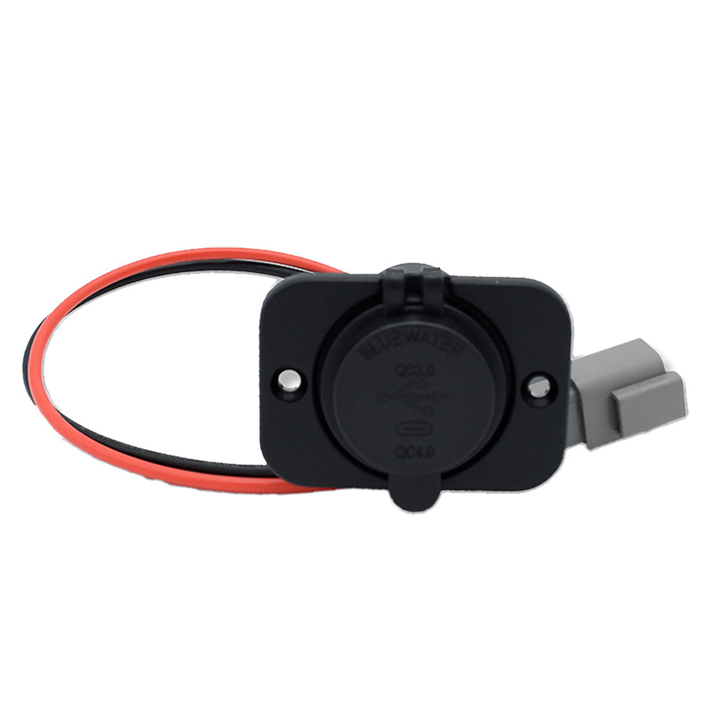 Bluewater USB/USB-C w/Deutsch Connector  Plate [6000-3005]
