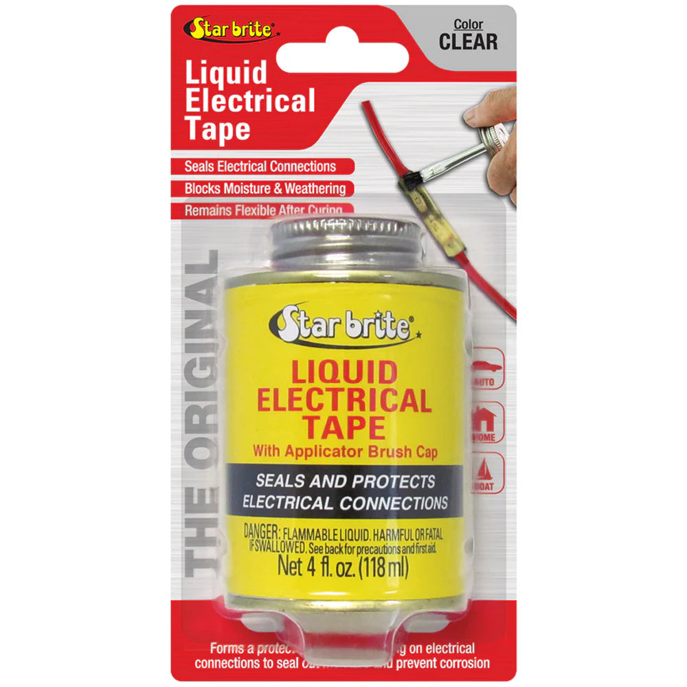 Star brite Liquid Electrical Tape - Clear - 4 oz [84108]