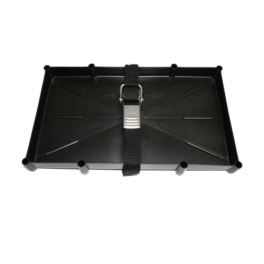 T-H Marine 31 Series Battery Holder Tray w/Stainless Buckled Strap [NBH-31-SSC-DP]