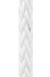 12' of 3/8" HTS-78 by New England Ropes - White