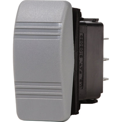 Blue Sea 8231 Water Resistant Contura III Switch - OFF-(ON) - Grey [8231]