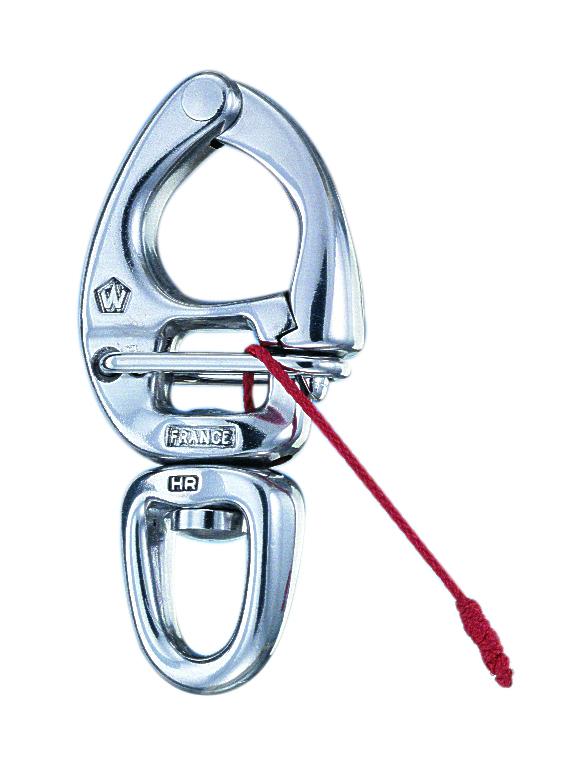 Wichard 5 15/16" Quick Release Snap Shackle "HR" w/ Swivel Eye
