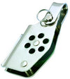 Wichard 24mm Single Stainless Steel Block w/ Becket, V-Cleat & Shackle