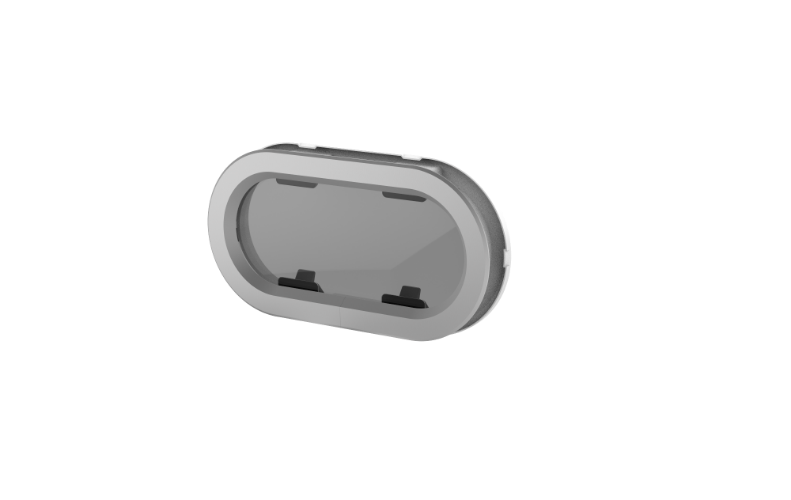 Lewmar Size 1 Round End Standard Portlight