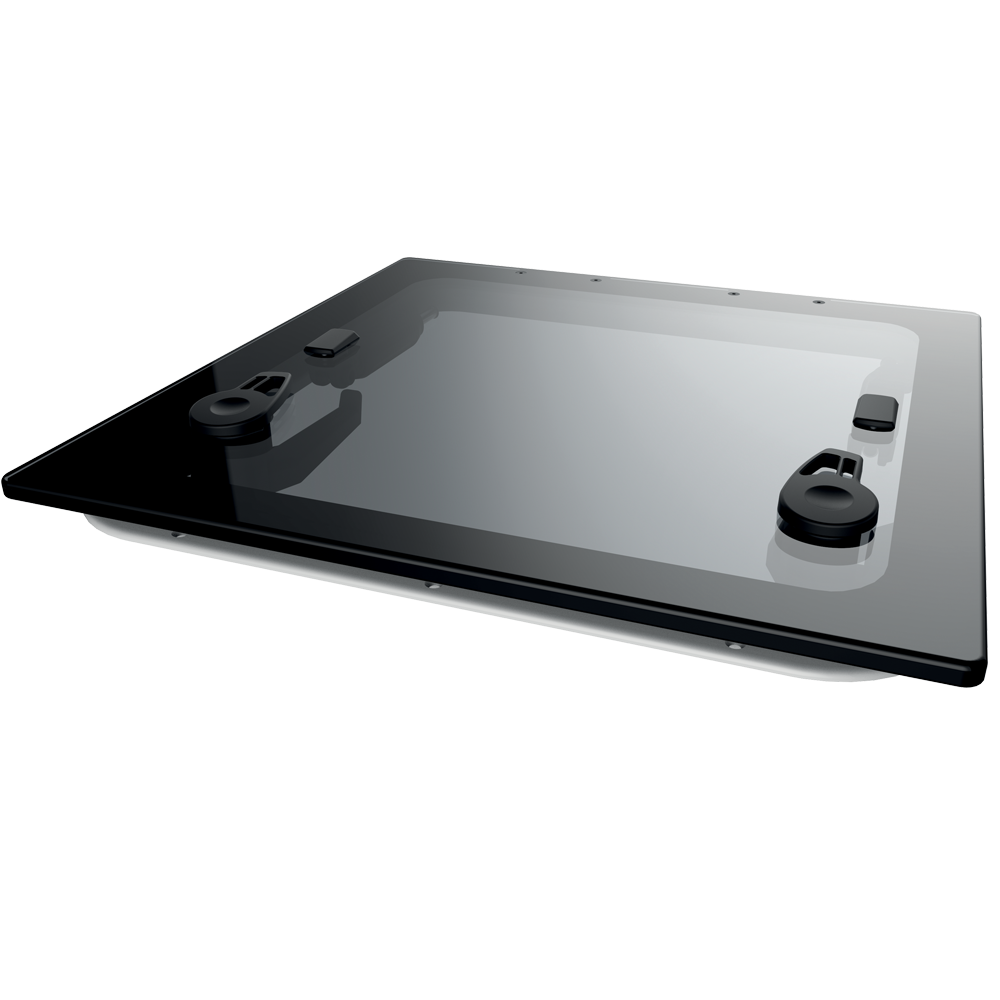 Lewmar Size 60 Flush Mount Hatch (Dark Grey Acrylic)