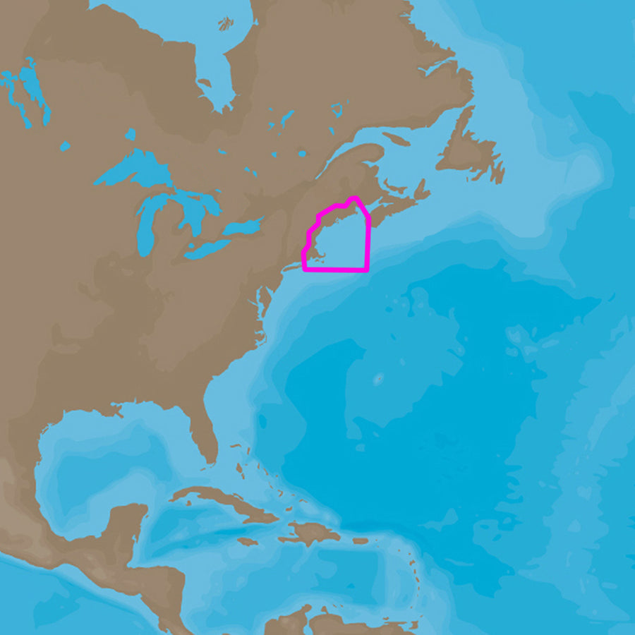 C-MAP  4D NA-D939 Passamaquoddy Bay to Block Island [M-NA-D939-MS]