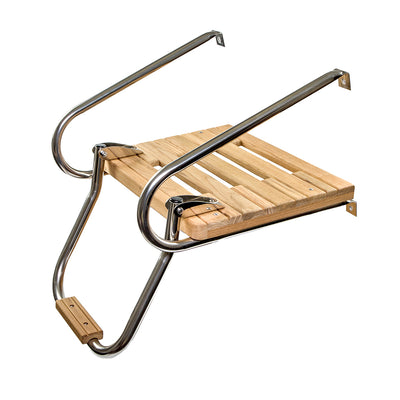 Whitecap Teak Swim Platform w/Ladder f/Inboard/Outboard Motors [60903]