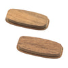 Whitecap Teak Rectangular Drawer Pull - 3-1/4"L - 2 Pack [60135-A]