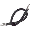 Ancor Battery Cable Assembly, 2 AWG (34mm) Wire, 5/16" (7.93mm) Stud, Black - 32" (81.2cm) [189144]