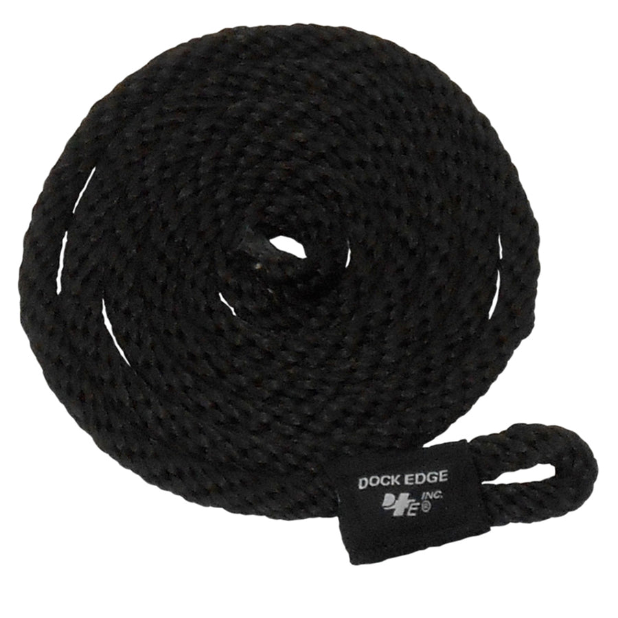 Dock Edge Fender Line - 3/8" x 5' - Black - 2-Pack [DE91566F]