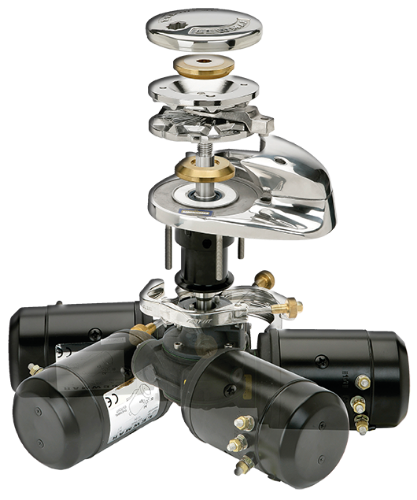 Lewmar V2 Gypsy Only w/ FastFit 24V (002)