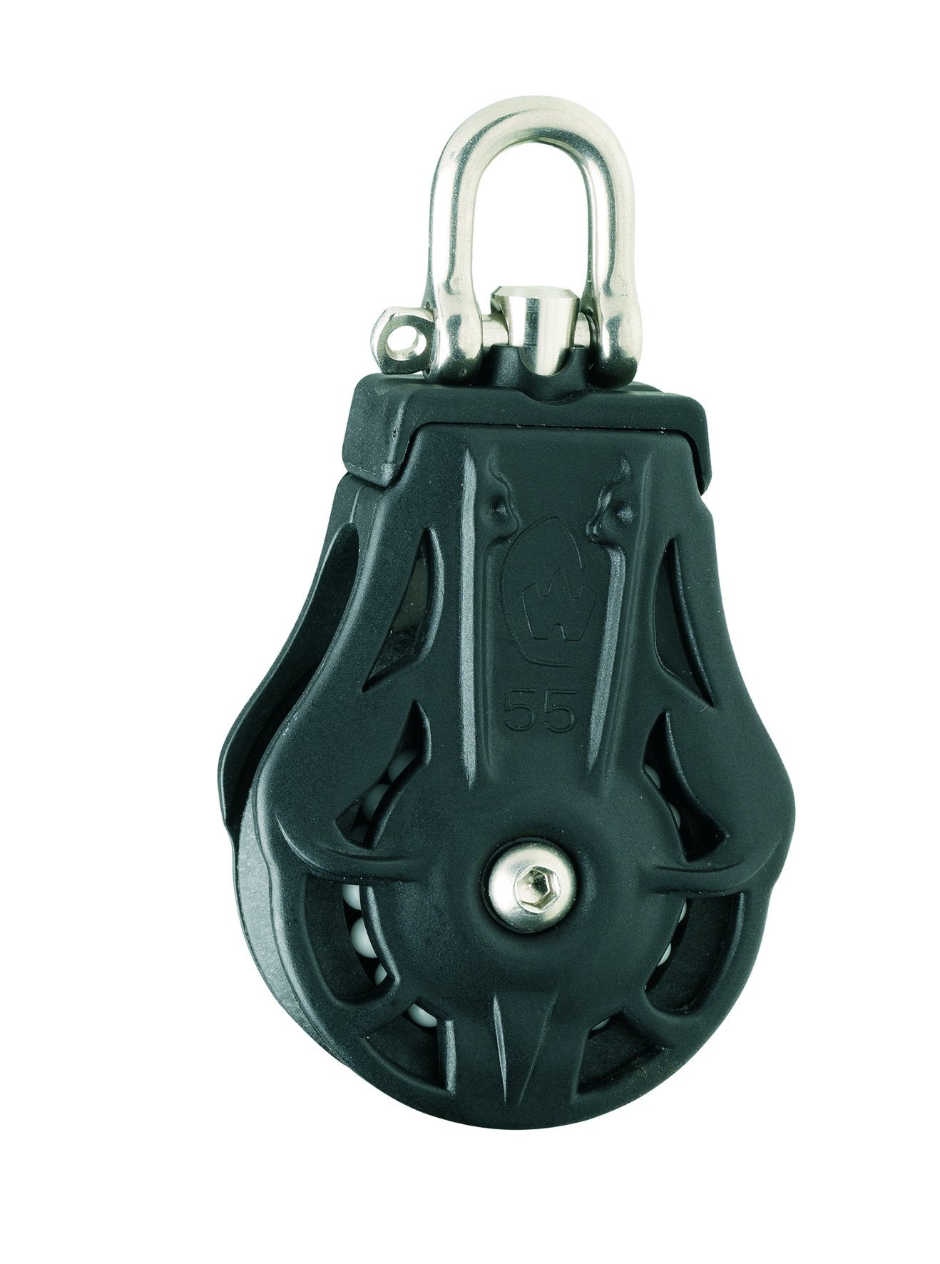 Wichard Single 2 11/64" (55mm) Ball Bearing Block w/ Swivel Head