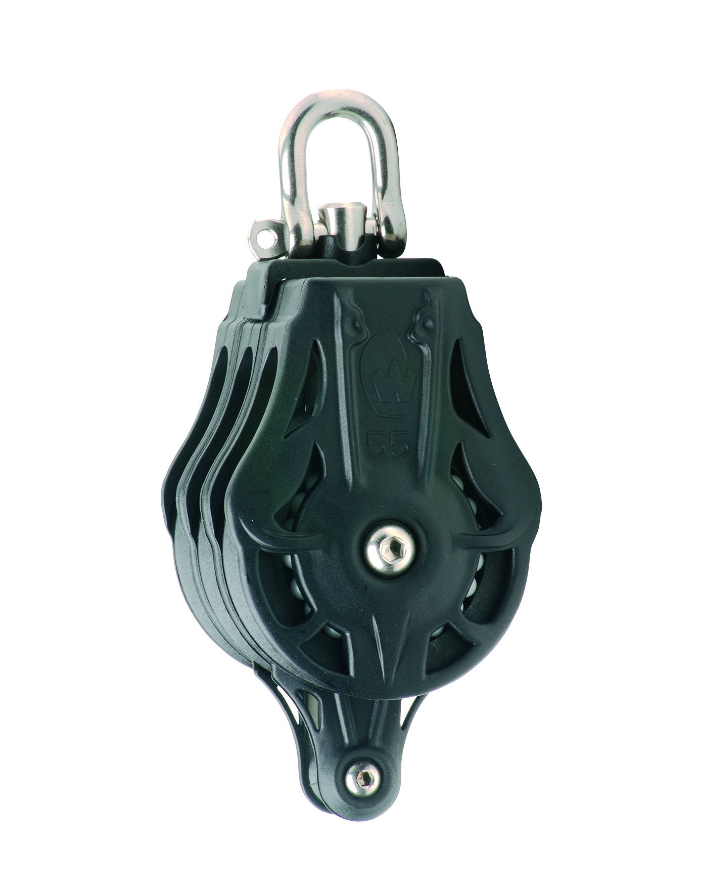 Wichard Triple 1 3/8" (35mm) Ball Bearing Block w/ Swivel Head & Becket