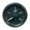 VDO SingleViu 52mm (2-1/16") Brake Pressure Gauge - 16 Bar - 0-4.5V [A2C3832710030]