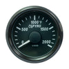 VDO SingleViu 52mm (2-1/16") Exhaust Gas Temp. Gauge - 2000F [A2C3833040030]