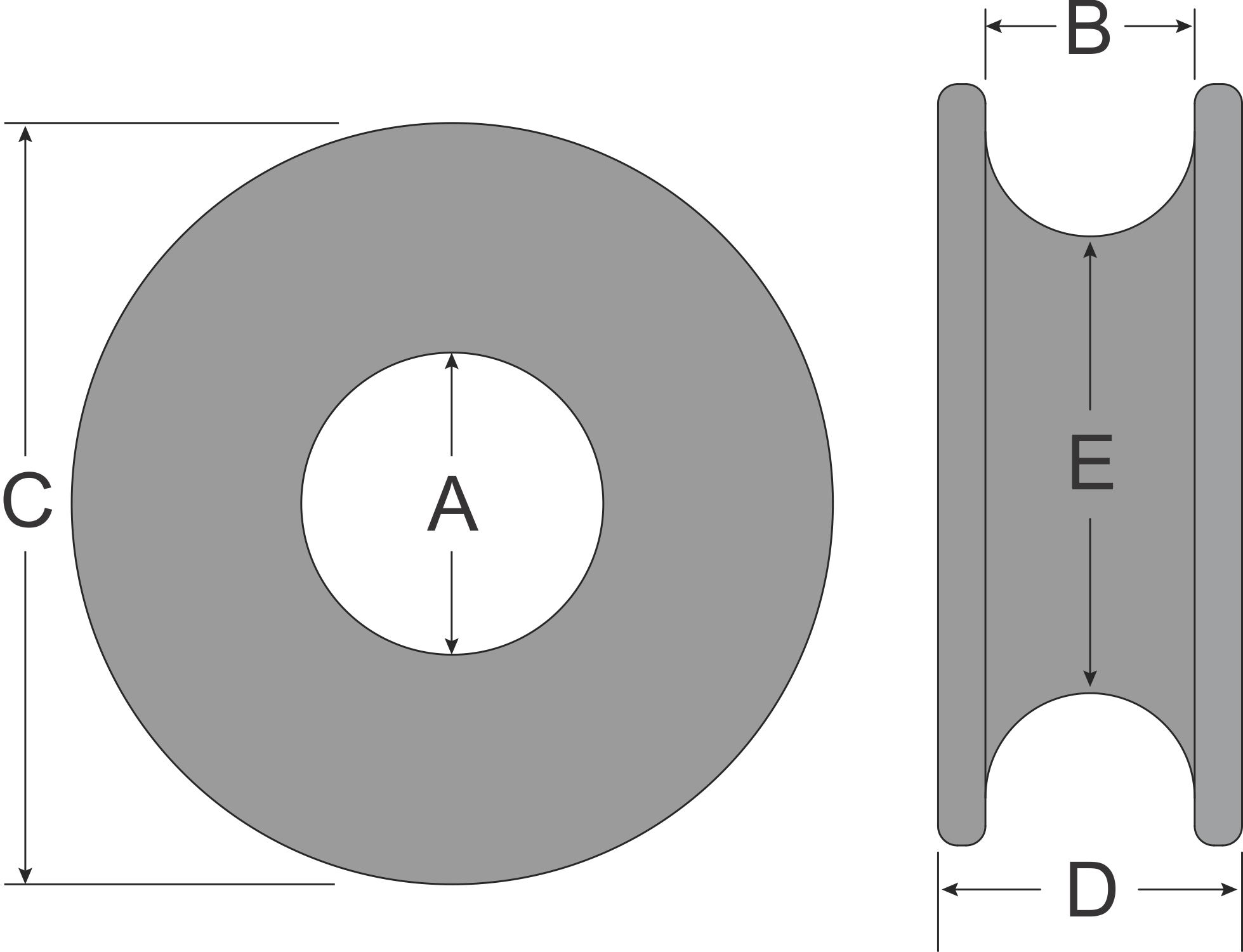 Tylaska 15/16" FR6 Low Friction Ring