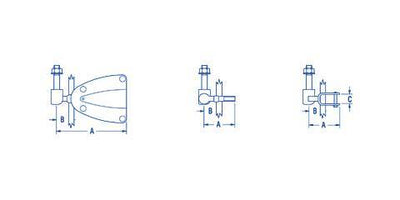 Ronstan Batten Receptacle Link,RC00151