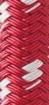 57' of 7/16" New England Ropes Sta-Set Double Braid Polyester Rope - Solid Red