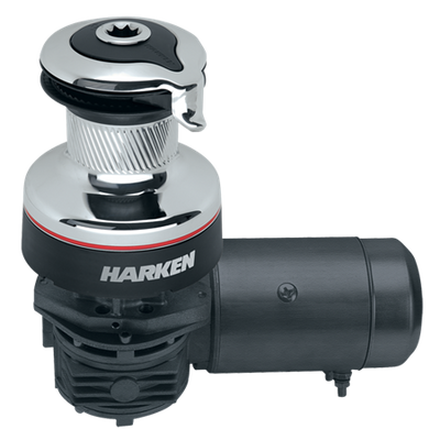 Harken #60 2 Speed Electric Self-Tailing Radial Winch - Chrome