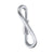 Peguet 8mm (5/16") Galvanized Steel PPE Twisted Large Opening Maillon Rapide Quick Link