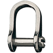Ronstan Slotted Pin Standard Dee Shackle